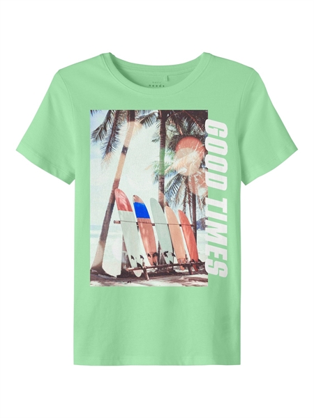 NAME IT T-shirt Voto Green Ash